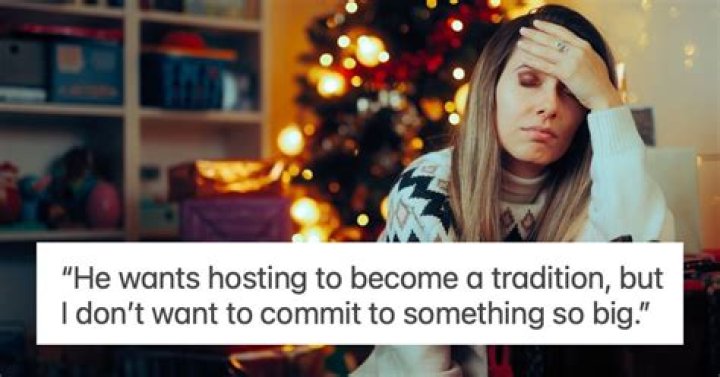 AITA For Refusing To Break Christmas Tradition?