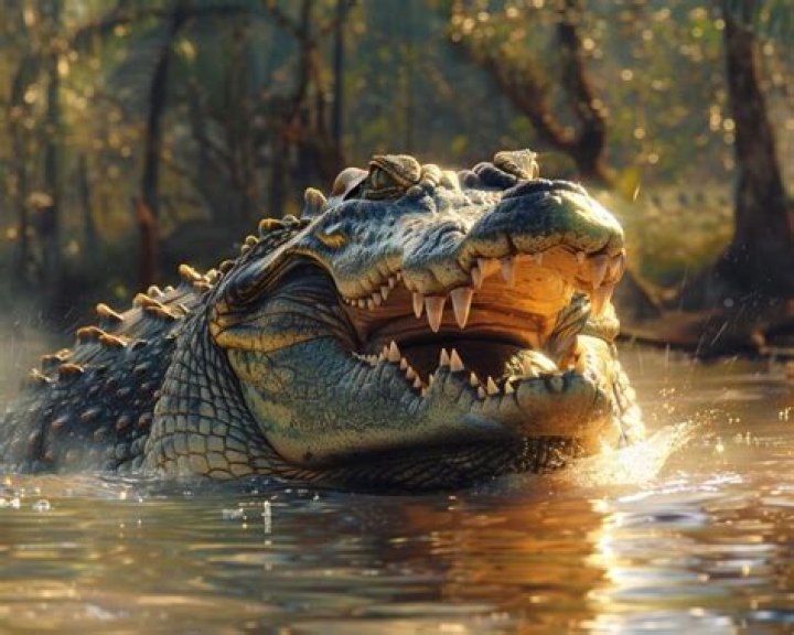 Astonishing Footage: Shaman Dragged Away By Mighty Crocodile