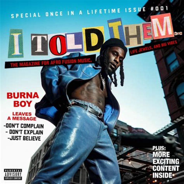 Burna Boy: Sittin' On Top Of The World