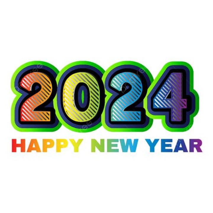 Celebrate In Style: Happy New Year 2024 Clipart For All Occasions