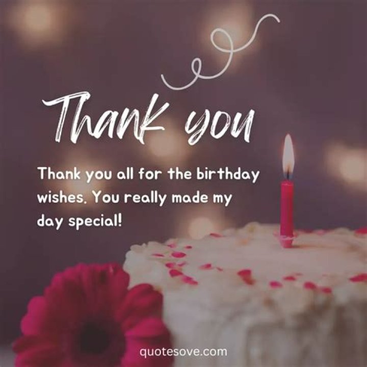 Celebrate Your Special Day With Heartfelt Thank You Birthday Quotes