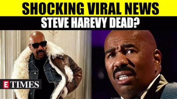 Death Of Steve Harvey: Social Media Reacts