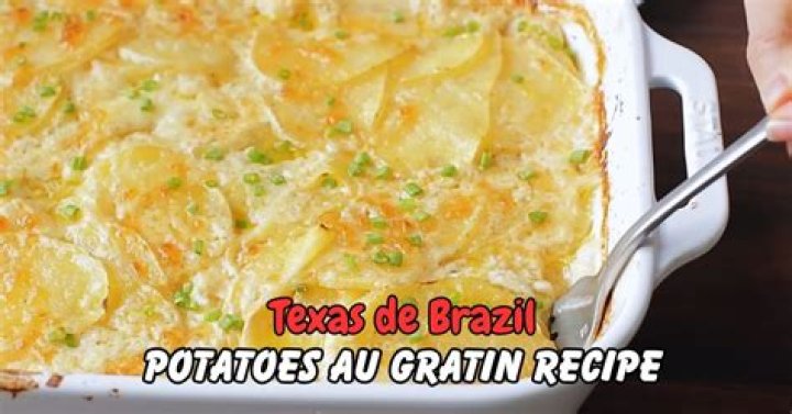 Deliciously Cheesy: Discovering Texas De Brazil Au Gratin Potatoes