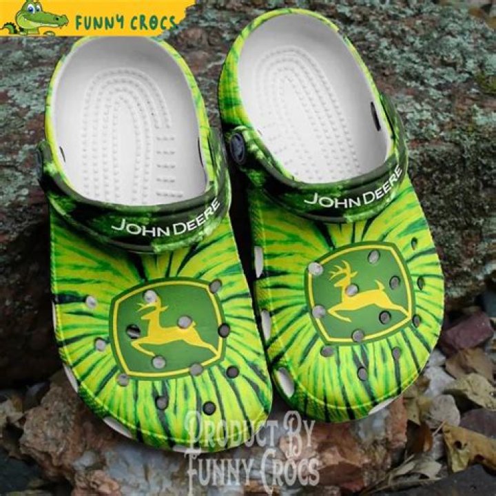 Discover The Unique Comfort Of John Deere Crocs