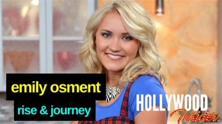 Discovering The Journey Of Emily Osment Enfant