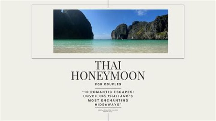 Enchanting Escapes: Discovering The Allure Of Honeymoon Kpkuang