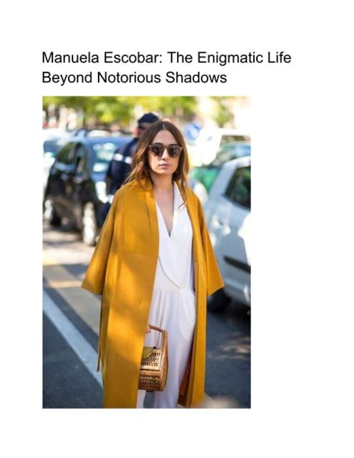 Escobar: The Enigmatic Legacy Of A Notorious Figure