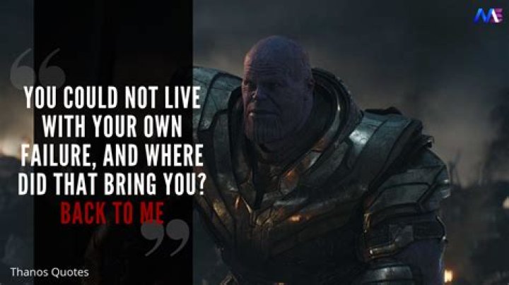 Exploring The Impact Of Thanos Dialogue In The Marvel Cinematic Universe