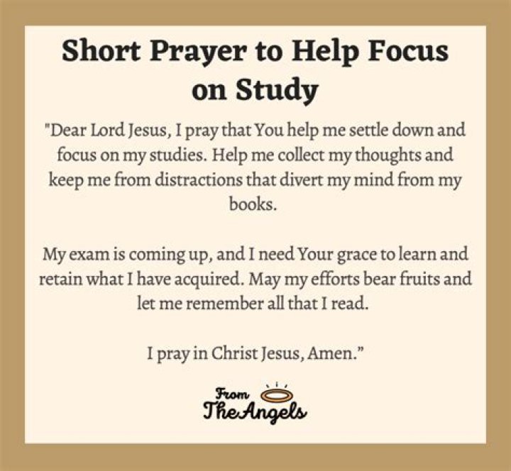 Finding Focus: The Importance Of Prayer Before Study