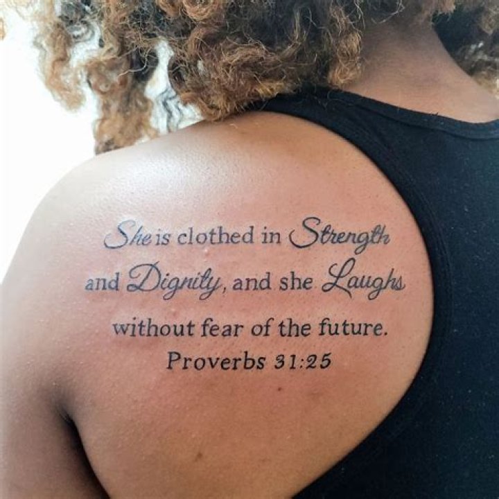 Inked Inspirations: Discovering The Best Tattoo Bible Quotes