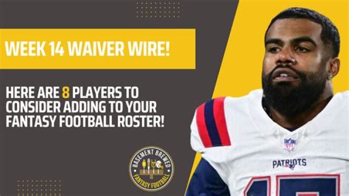 Maximizing Your Roster: Week 14 Waiver Wire Insights