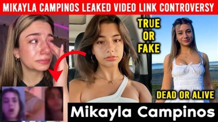 Mikayla Campinos: Unveiling The Controversy Behind The Video Leaks