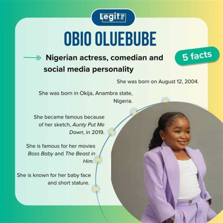Obio Oluebube's Age: Uncovering The Details