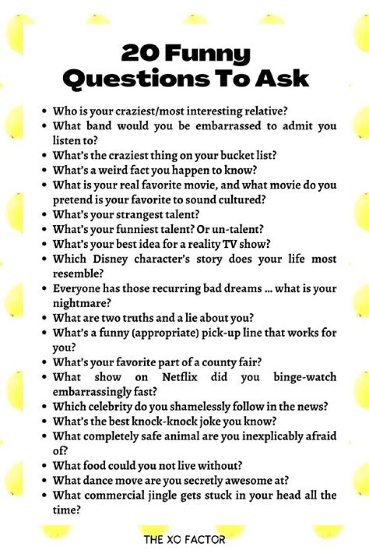 Quirky Queries: Exploring The World Of Weird Funny Questions