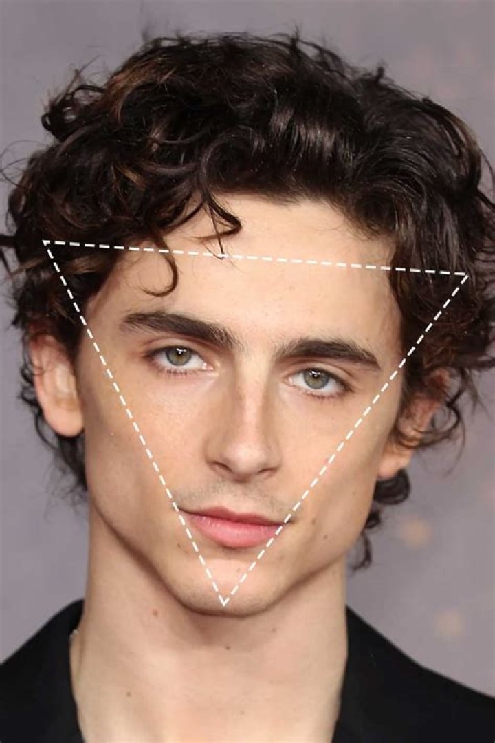 Stylish Haircuts For Upside Down Triangle Faces In Men