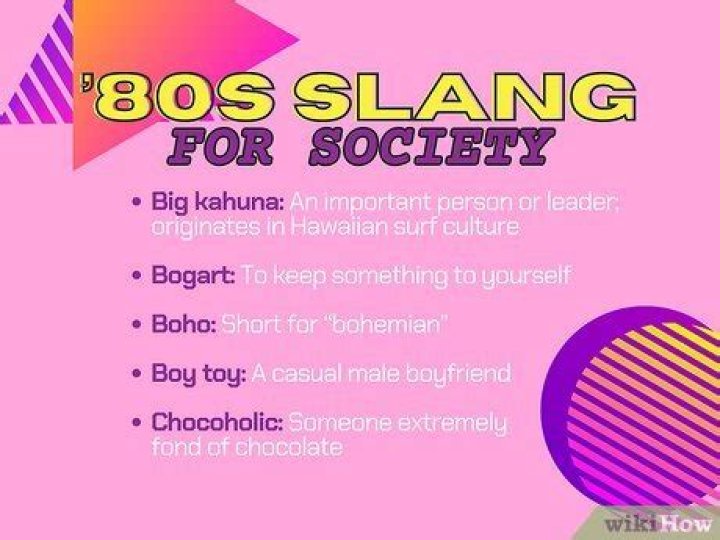 Totally Rad: A Deep Dive Into Slang From The 1980s