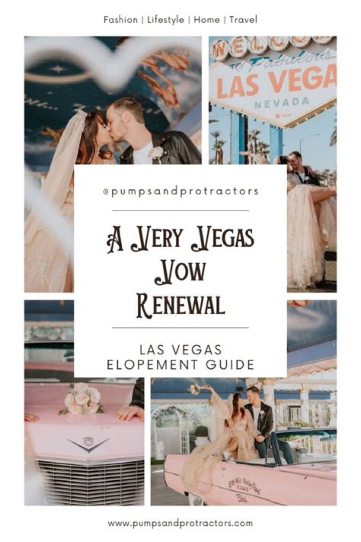 Unforgettable Moments: Vow Renewal In Las Vegas