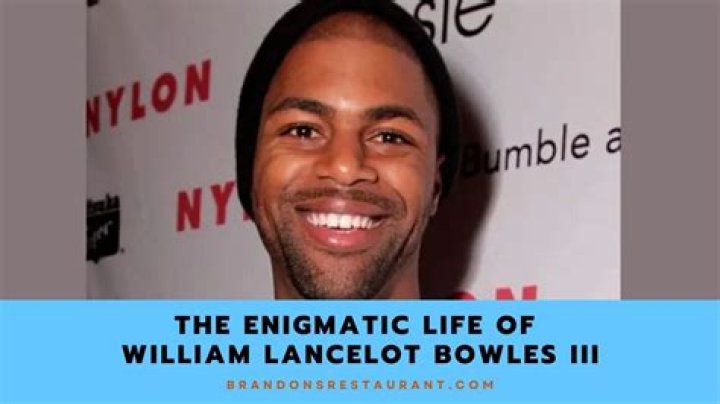 Unraveling The Life Of William Lancelot Bowles III: A Wikipedia Overview