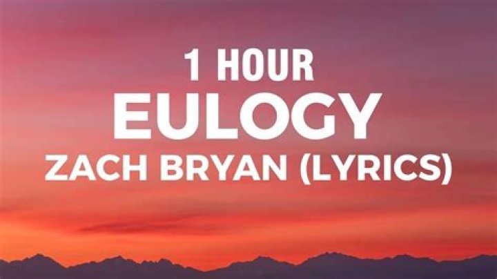 Unveiling The Depths Of Emotion: Eulogy Lyrics By Zach Bryan
