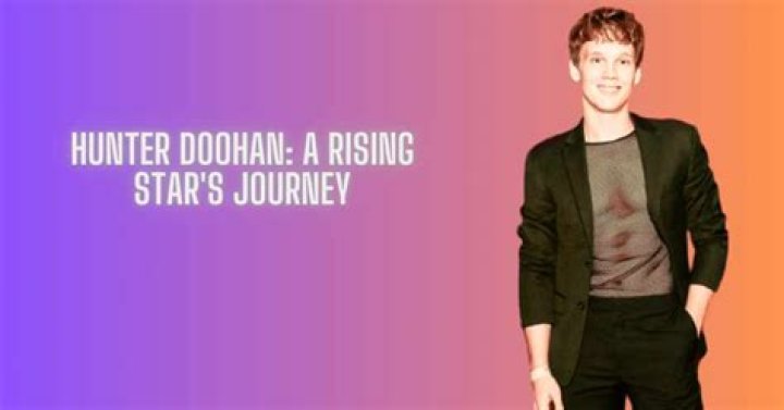 Unveiling The Journey Of Hunter Doohan: A Rising Star In Hollywood