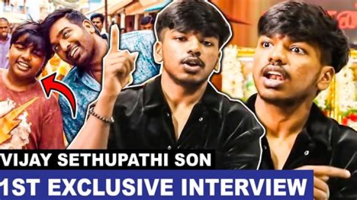 Unveiling The Story Behind Vijay Sethupathi's Son Name