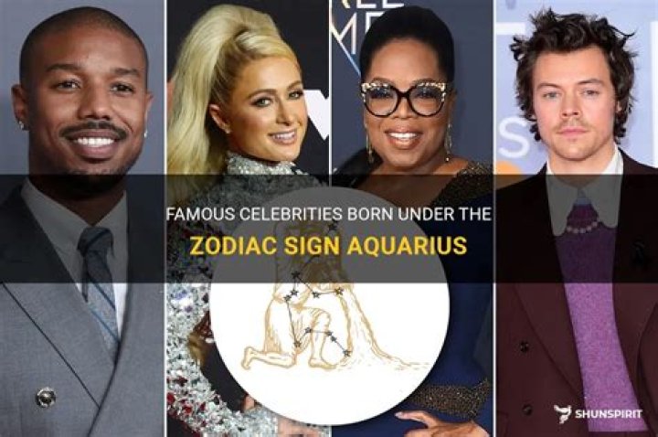 Who's Who: Famous Personalities Born Under The Aquarius Sign